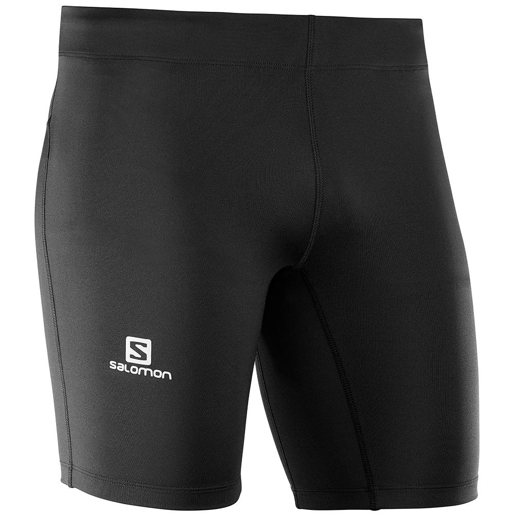 Salomon AGILE M Leggins Hombre - Negras - Colombia (51460-XCZP)